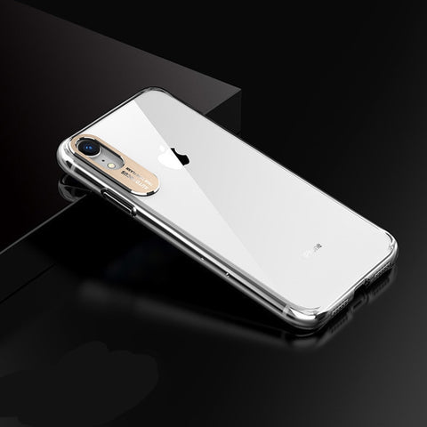 Image of 2019 Transparent Acrylic Metal Lens iPhone Case