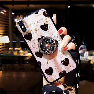 2019 New iPhone Case With Fashion Diamond And Love