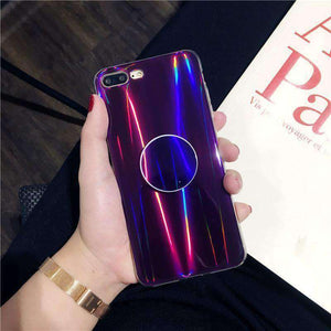 2019 New Laser Shatter-Resistant Iphone Case With Bracket