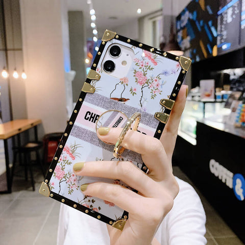 Image of 2020 New Retro Style Phone Case with Bracket for iPhone