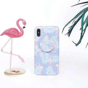 2019 New Trendy Flamingo Pattern Instagram Vibe Lovely Soft iPhone Case