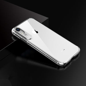 2019 Transparent Acrylic Metal Lens iPhone Case