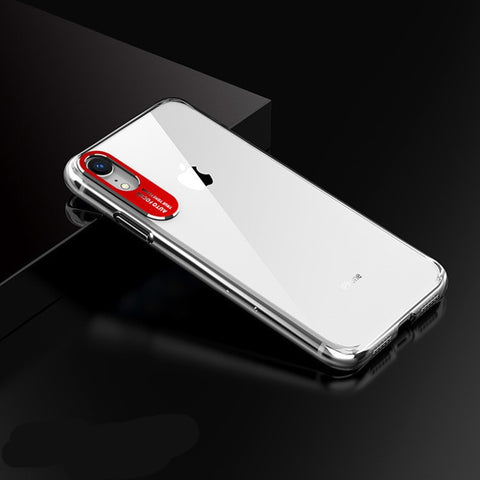 Image of 2019 Transparent Acrylic Metal Lens iPhone Case