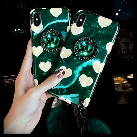 Image of 2019 New Retro Royal Dark Green iPhone Case