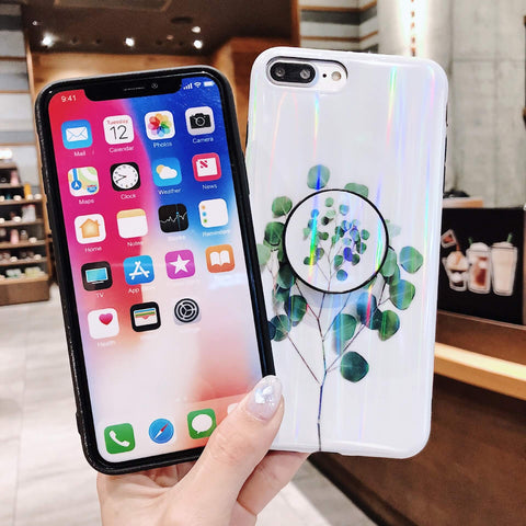 Image of 2019 New Fresh Plant Pattern iPhone Case