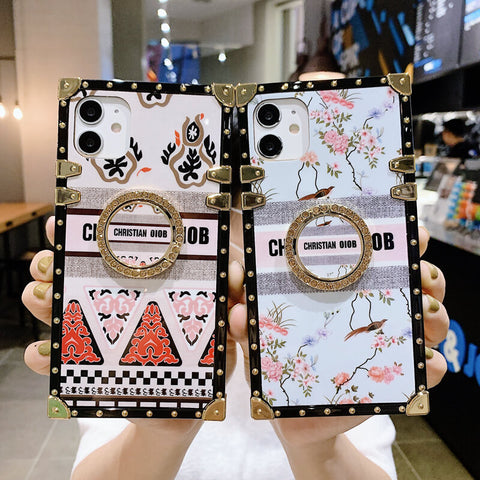 Image of 2020 New Retro Style Phone Case with Bracket for iPhone