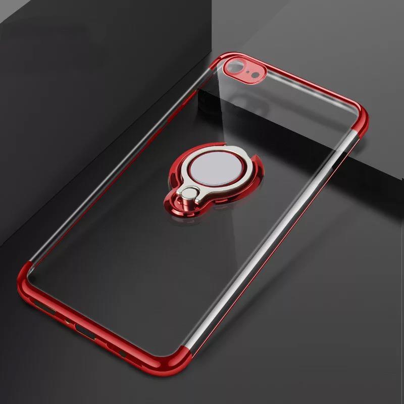 Electroplating Three-section Car Buckle Case  For iPhone